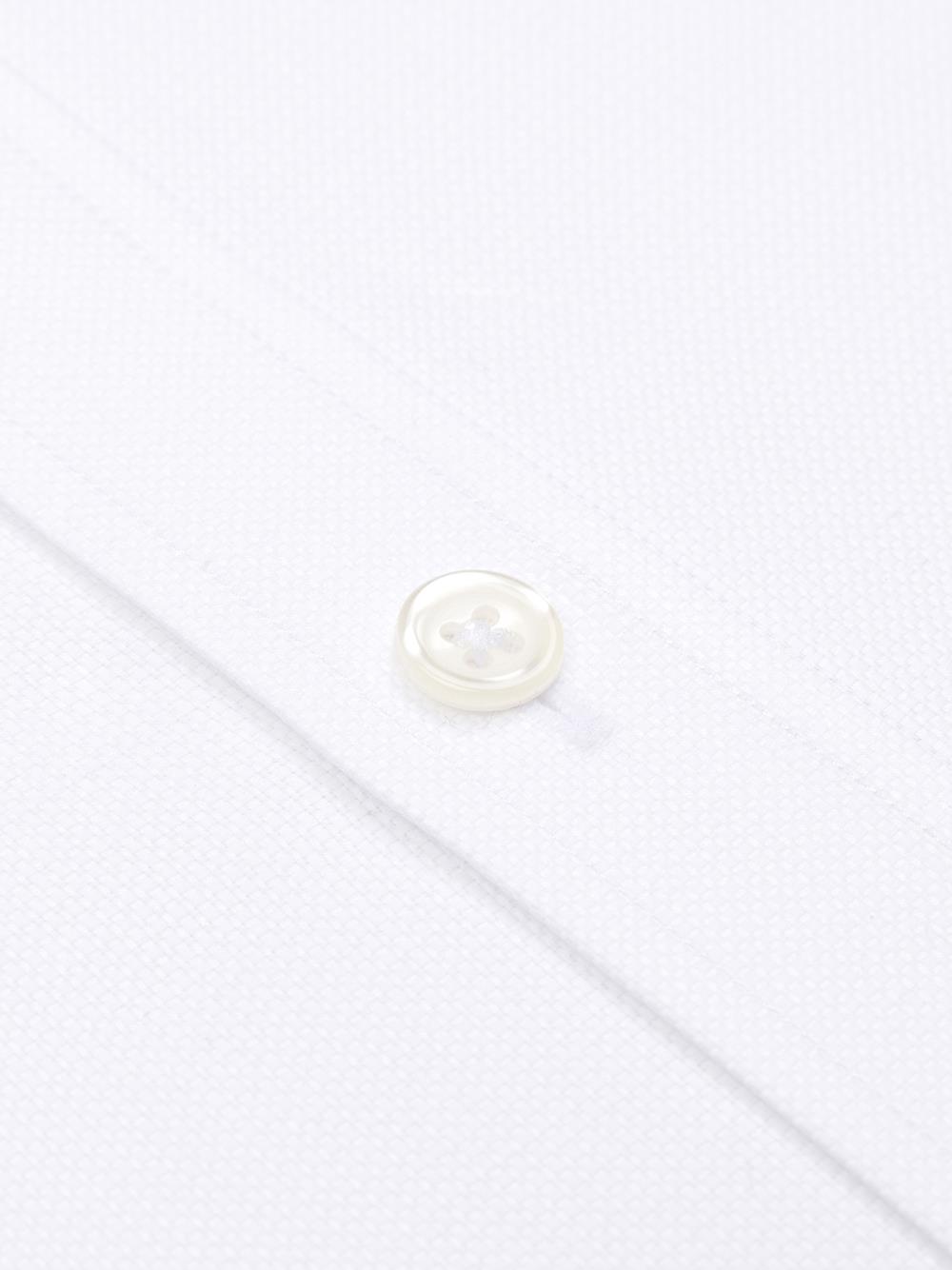 Paris textured slim fit shirt - White