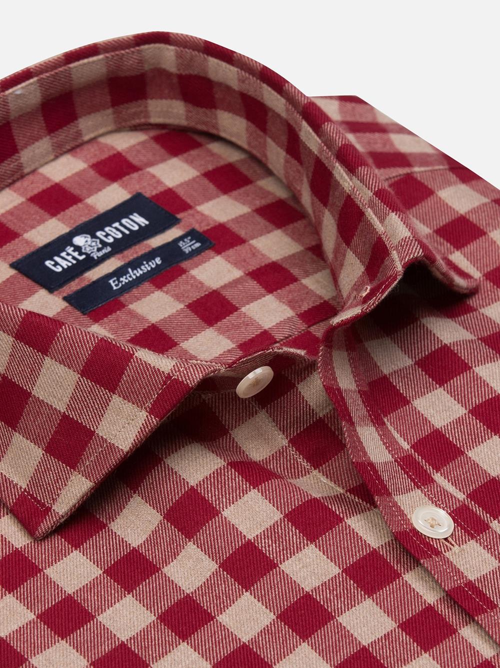 Chemise Sonny en flanelle à carreaux