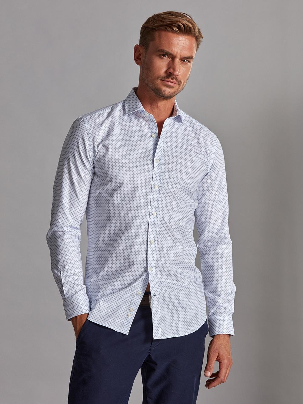 Grant fitted shirt - Small collar