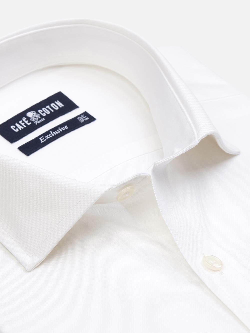 Off-white Pin Point Shirt - Double Cuffs