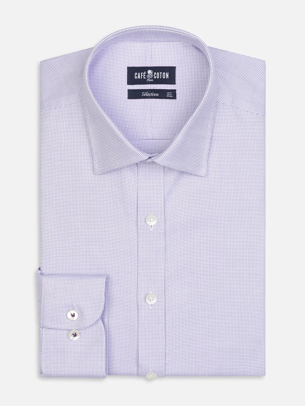 Royal natté shirt - Purple