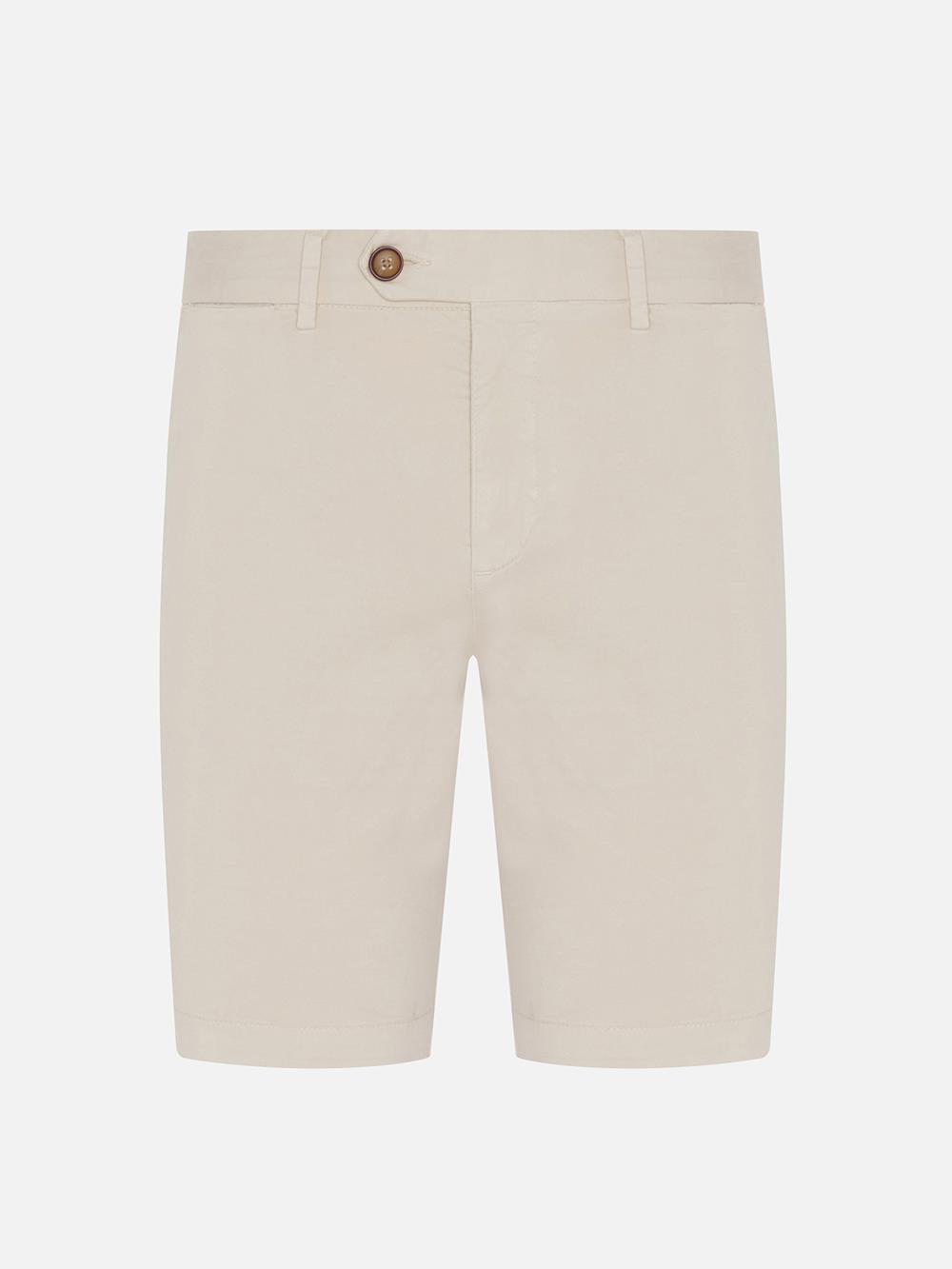 Bermuda Jim en coton off-white