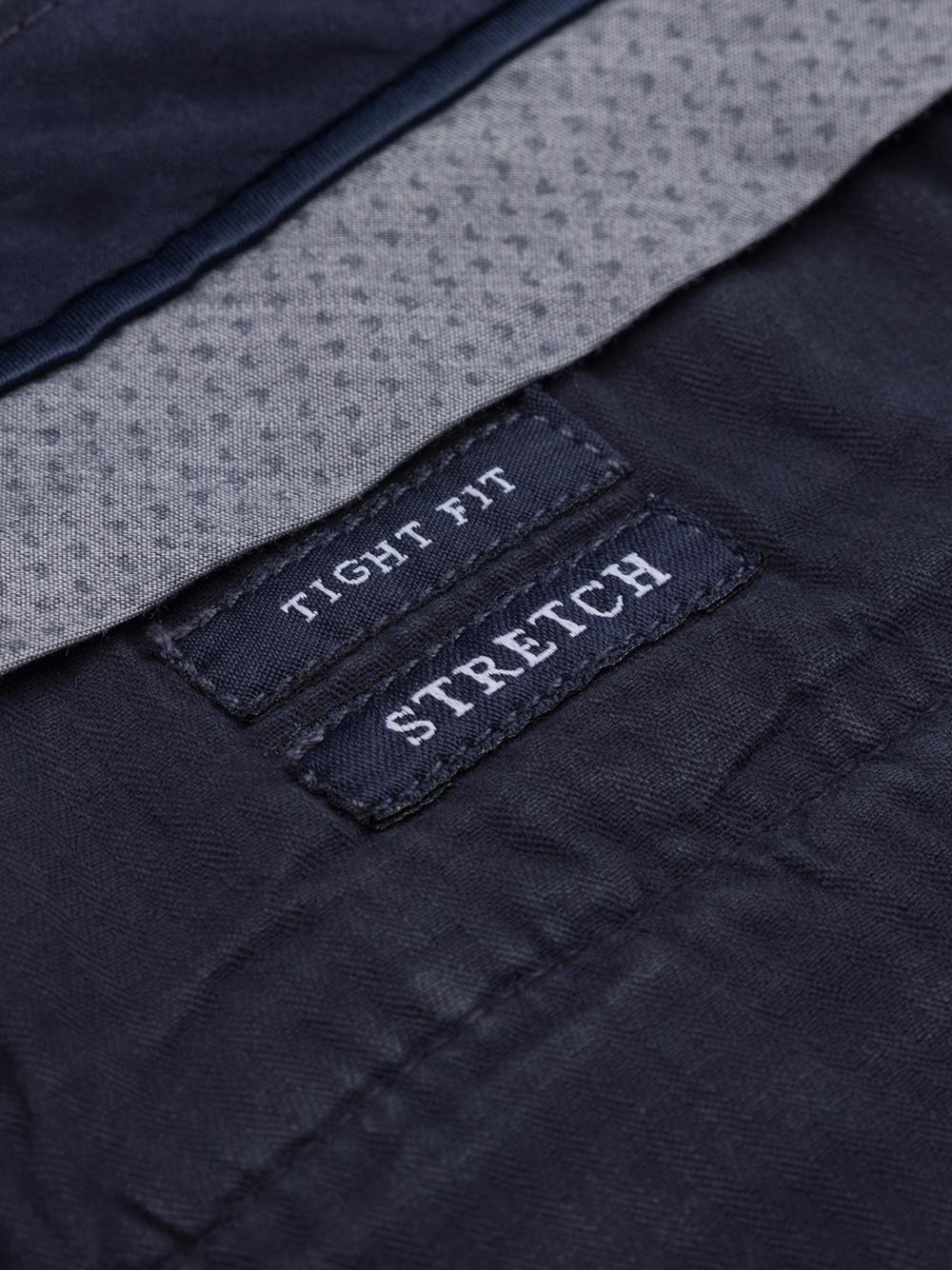 Jim Bermuda in navy cotton