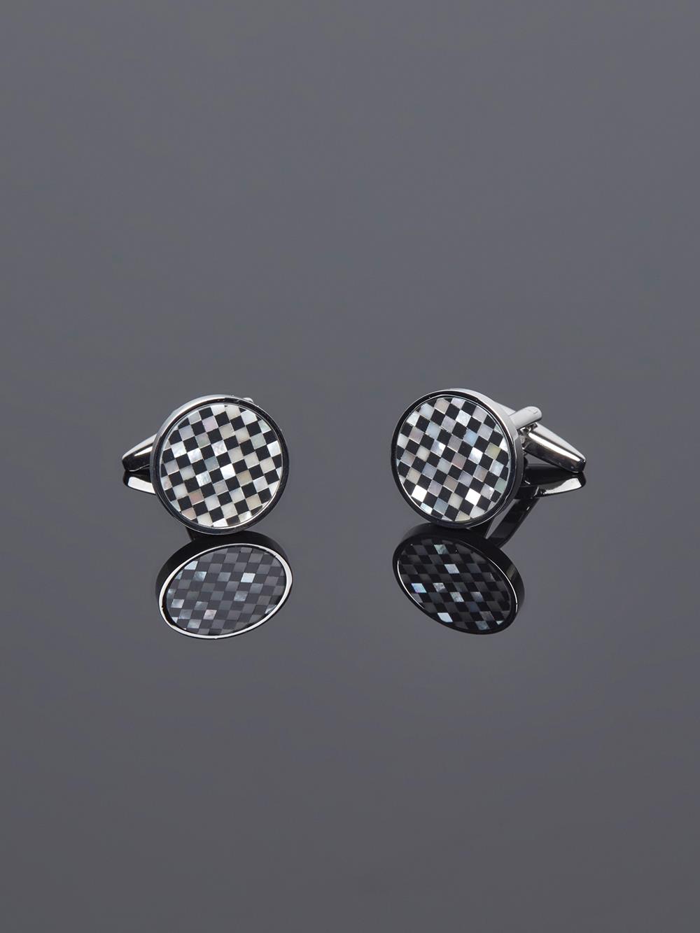 Checkerboard cufflinks