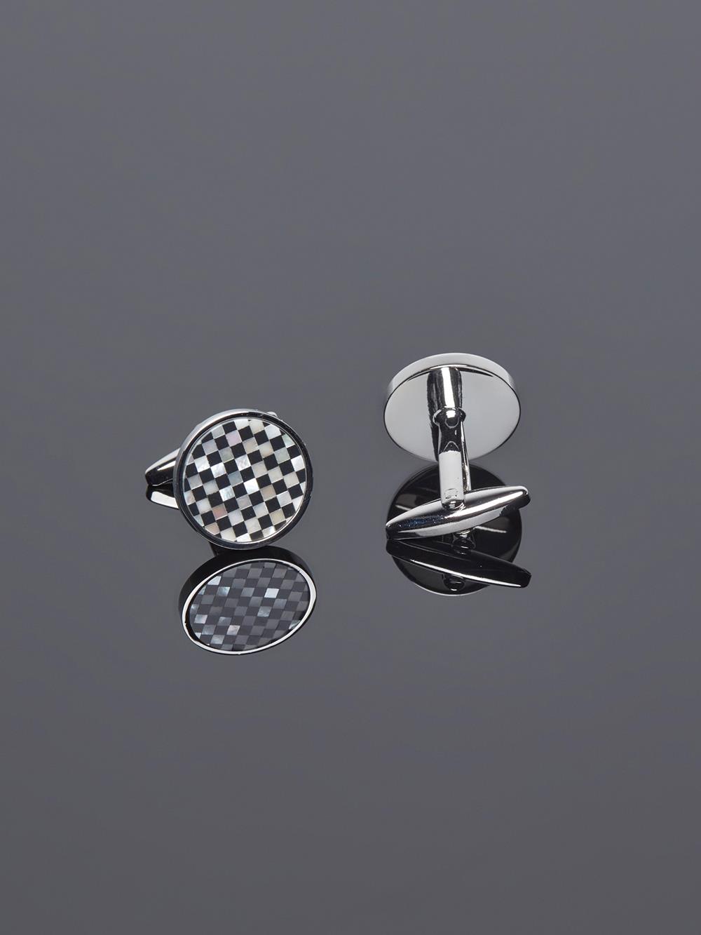 Checkerboard cufflinks