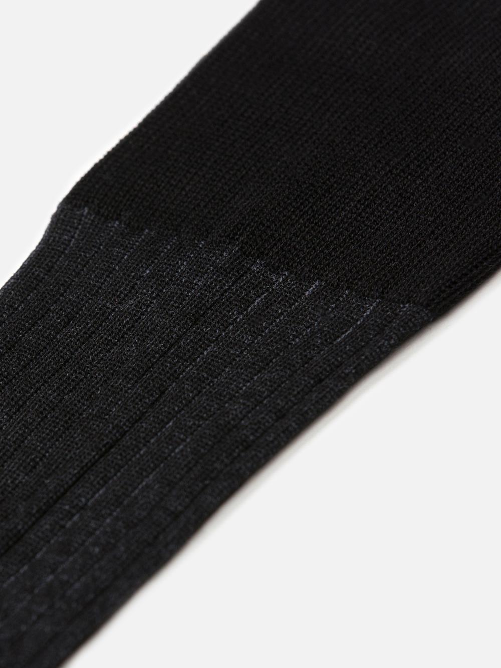 Vanished sokken in zwart ruitjes garen