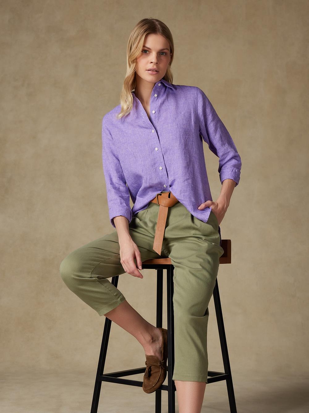 Albane parma linen shirt