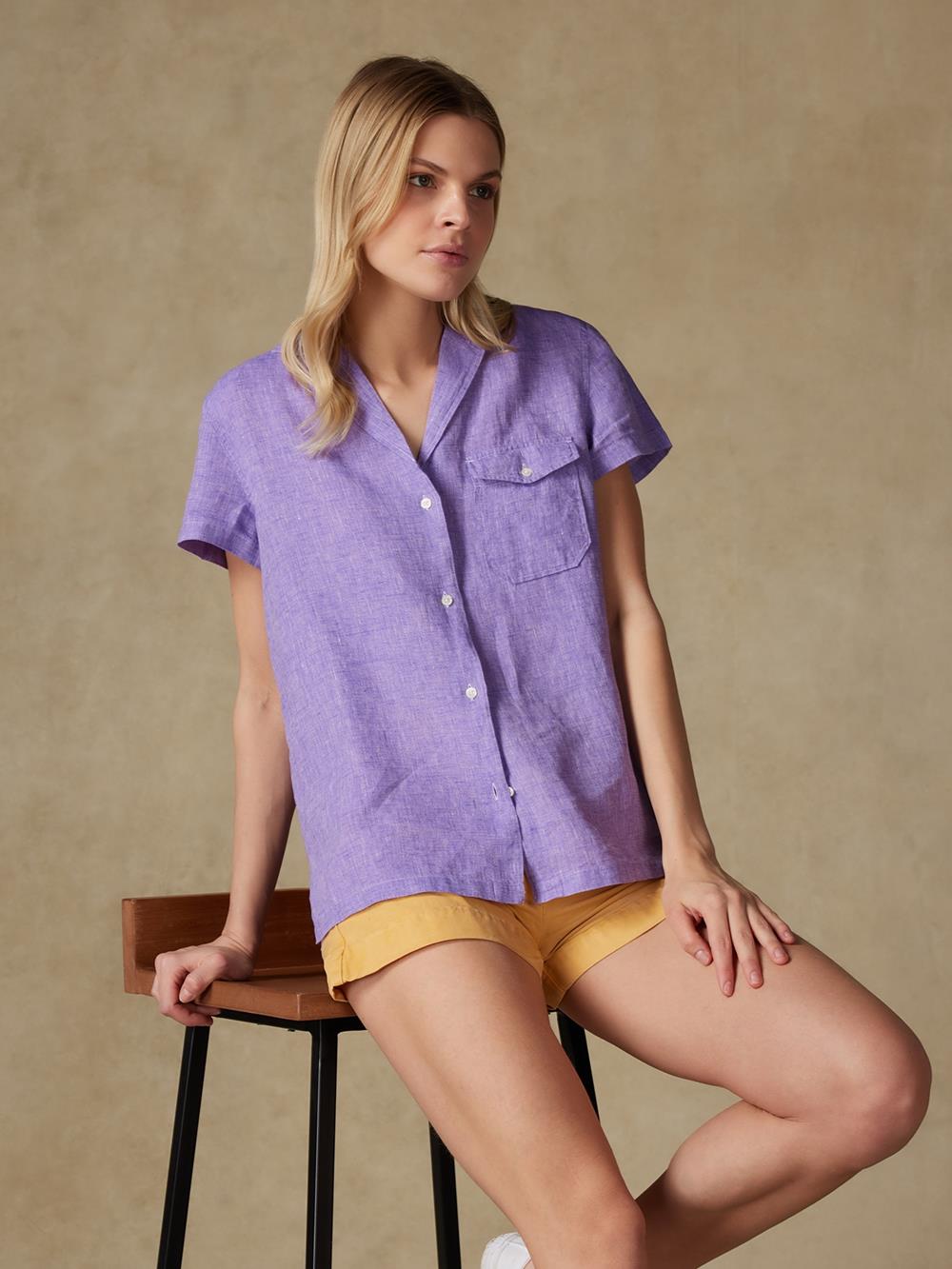 Salina linen shirt parma 