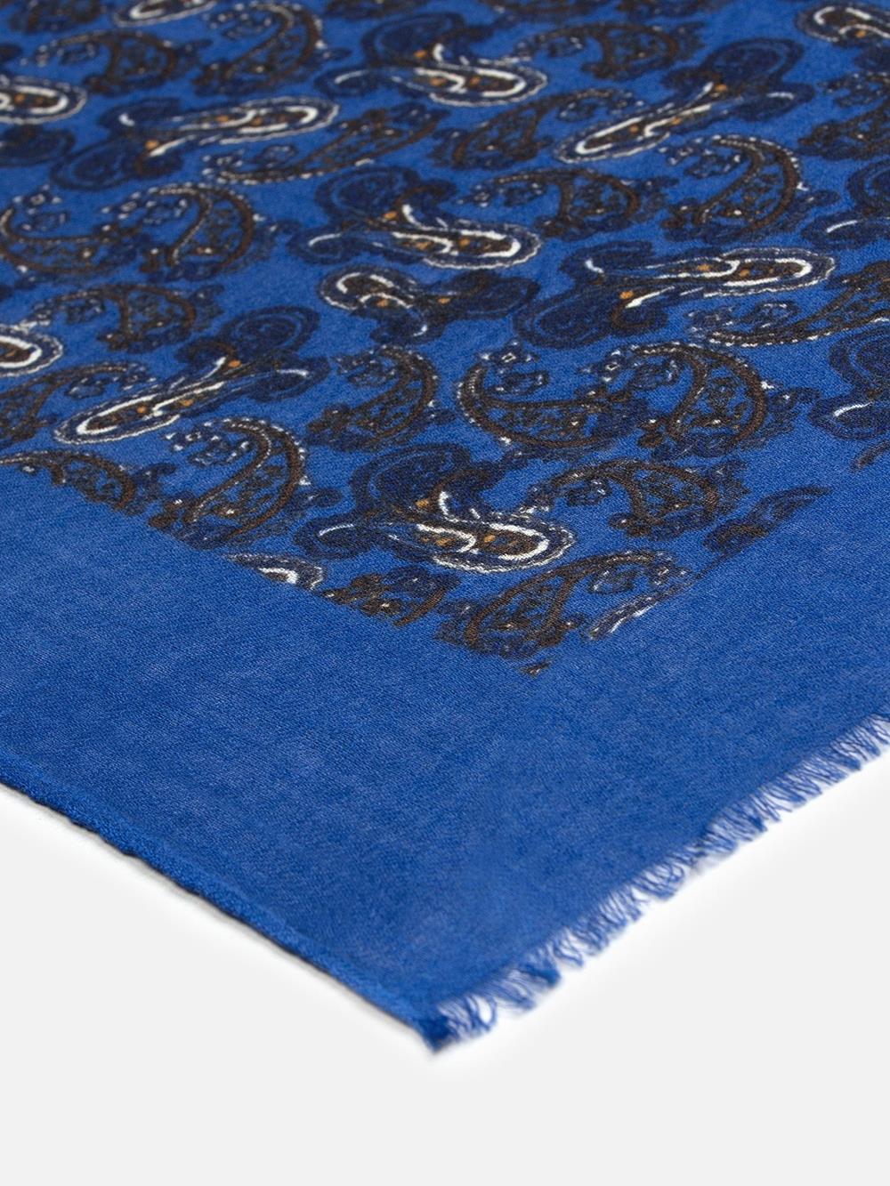 Milan scarf indigo