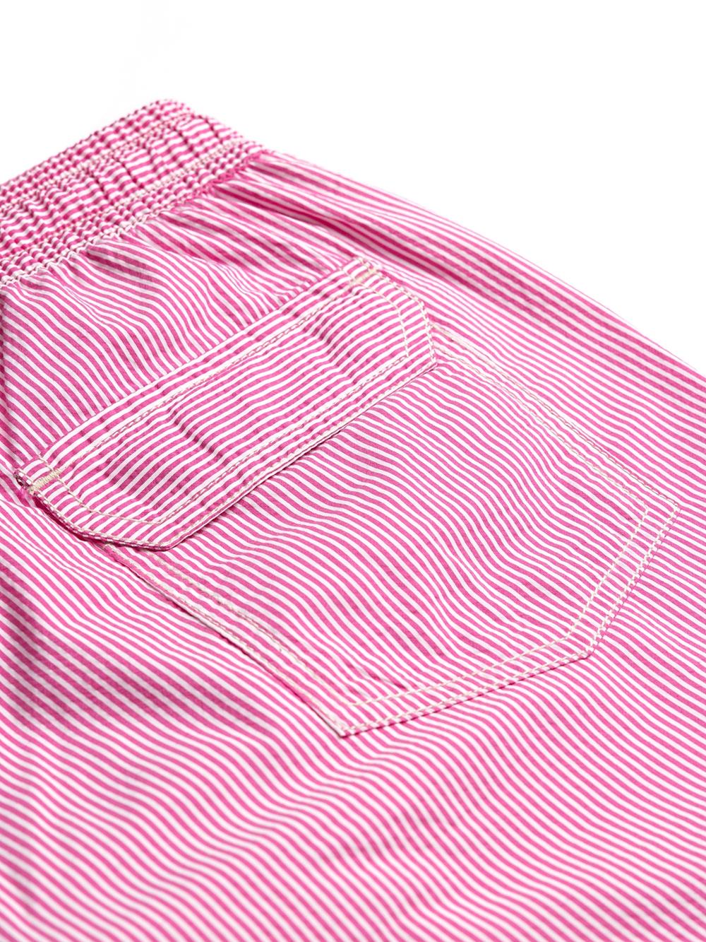 Pink stripes Capri swimwear