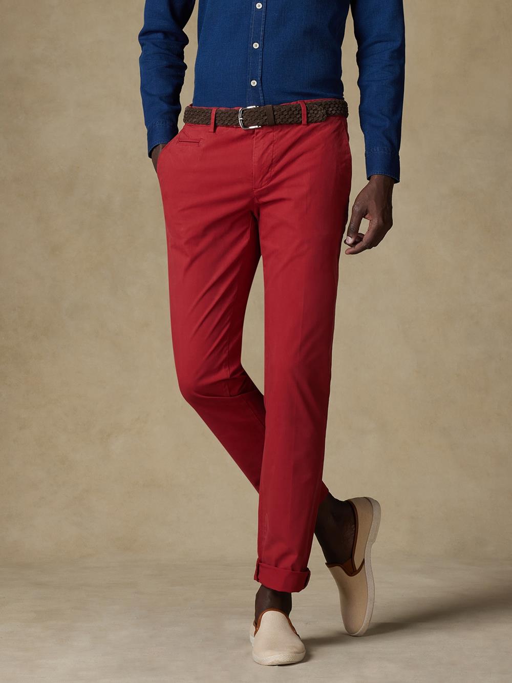 Chino broek chianti