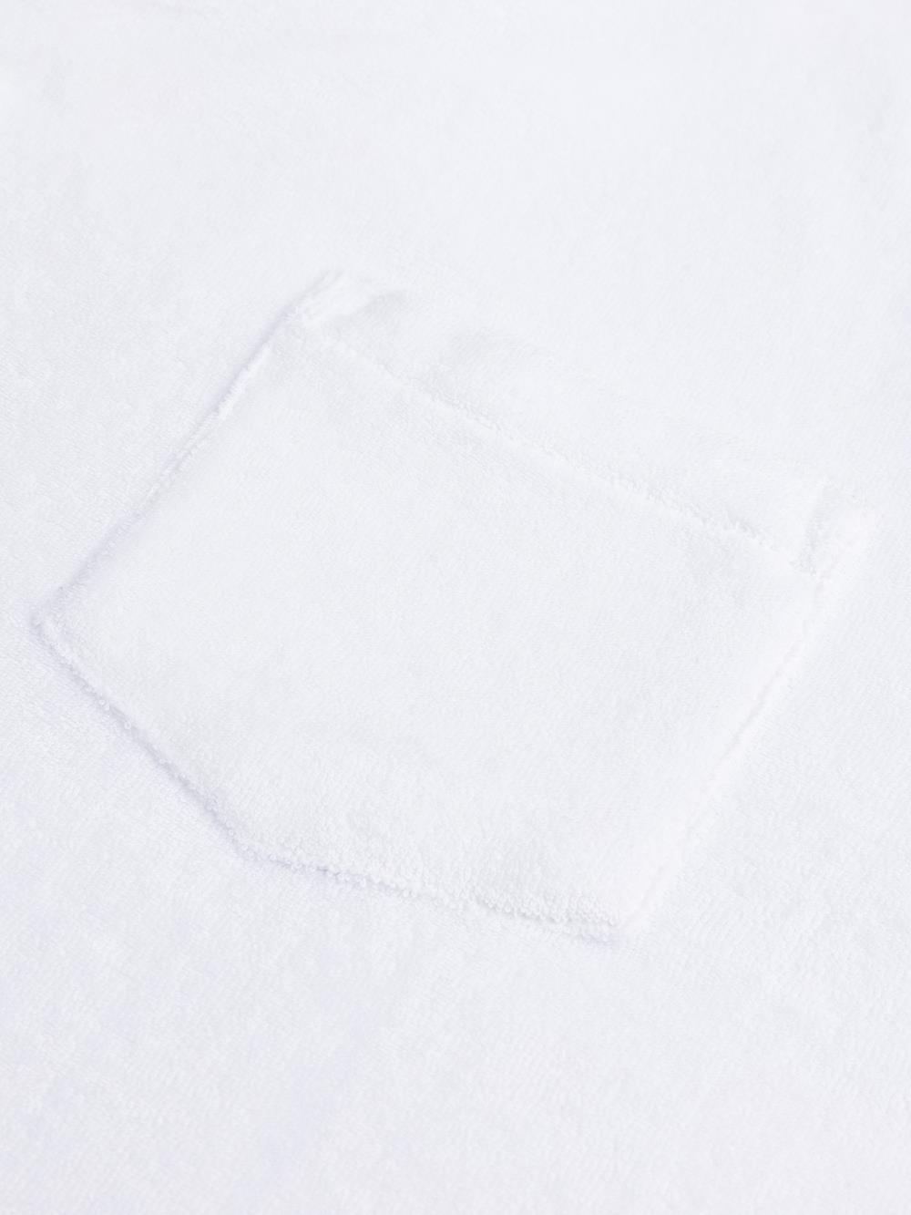 Camisa de rizo blanca - Manga corta