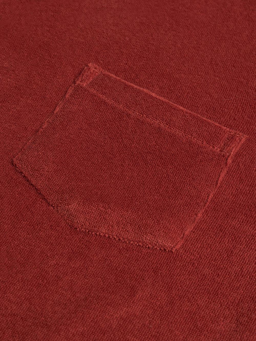 Camicia in spugna rossa - Maniche corte