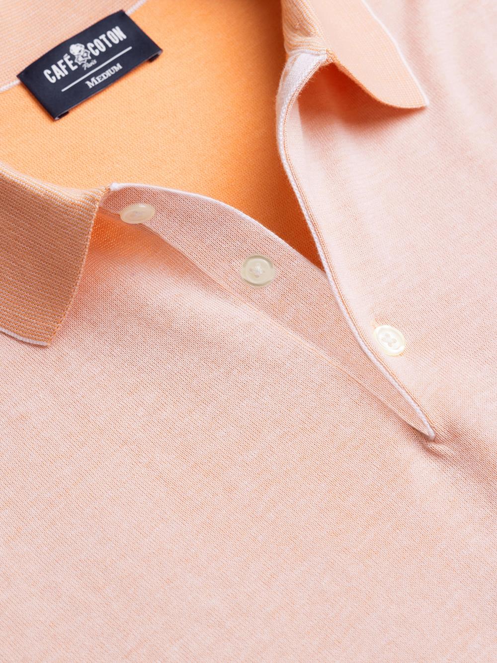 Polo Elbe in maglia arancione