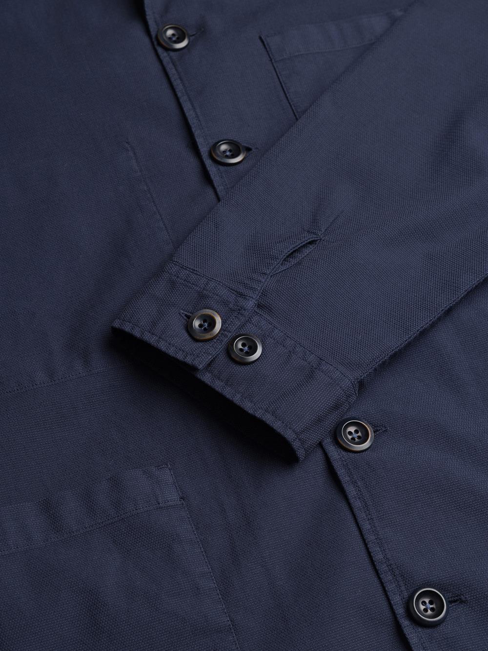 Carl navy overshirt 