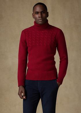 Pull Homme Rouge