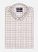 Buton down collar Ash check shirt - Off-white 