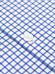Camicia Carlton a quadri blu - Con buttoncini