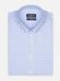 Curt sky blue checked shirt - Button-down collar