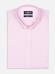 Roze gevlochten overhemd - Button-down kraag