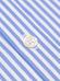 Nick sky blue striped shirt - Button-down collar