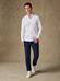 White poplin shirt - Button down collar