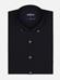 Zwart poplin overhemd - Buttoned kraag