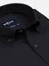 Hemd aus schwarzem Popelin - Button-Down-Kragen