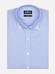 Buton down collar Anthony micro gingham slim fit shirt - Blue sky 