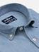 Tailliertes Tailliertes Hemd Chambray aus himmelblauem - Buttondown Kragen