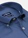 Dan navy blue slim fit shirt with printed pattern - Button-down collar