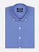 Daria-Tailliertes Tailliertes Hemd aus blauem Popelin - Buttondown Kragen
