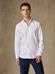 Wit visgraat Slim fit overhemd  - Button-down kraag