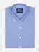 Landry blauw geruit Slim fit overhemd - Button-down kraag