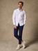 White poplin slim fit shirt - Button down collar