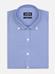 Buton down collar Gingham slim fit shirt - Blue