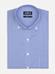 Camicia in percalle blu - Con buttoncini