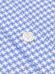 Zack sky blue braided shirt - Button-down collar