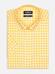 Chemise manches courtes Ash à carreaux jaune - Col boutonné