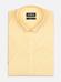 Buton down collar Barry stripe shortsleeves shirt - Yellow