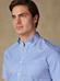 Camicia manica corta manica corta Colin a righe blu - Con buttoncini