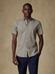 Buton down collar Darcy denim shortsleeves shirt - Grey