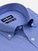 Daria blue poplin short sleeves shirt - Button down collar
