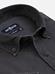 Gustavs Kurzarmhemd aus schwarzem Jeansstoff - Button down kragen