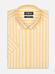 Yellow and white stripes twill shirt  - Short sleeves