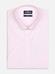 Camisa manica corta a punta rosa - Colletto abbottonato