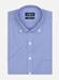 Chemise manches courtes en vichy bleu  - Col boutonné