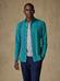 Lio shirt in celadon washed gabardine