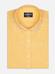Camisa entallada Cody de lino amarillo