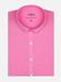 Slim-fit roze overhemd van katoenvoile